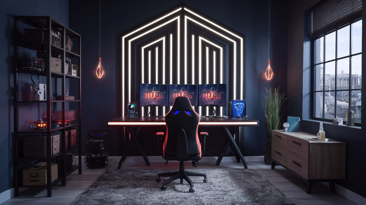 Gaming room design inspiration gaming room decoration ideas
