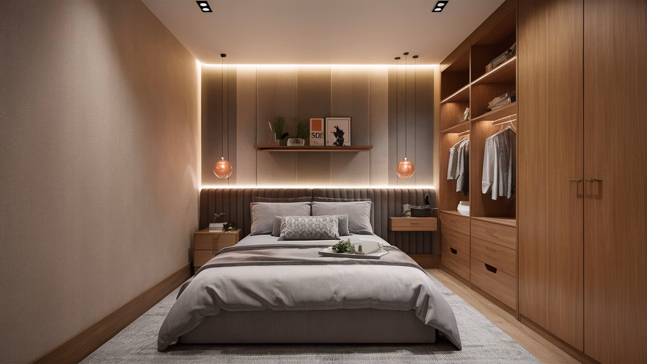 Stylish bedroom on a budget DIY bedroom renovation