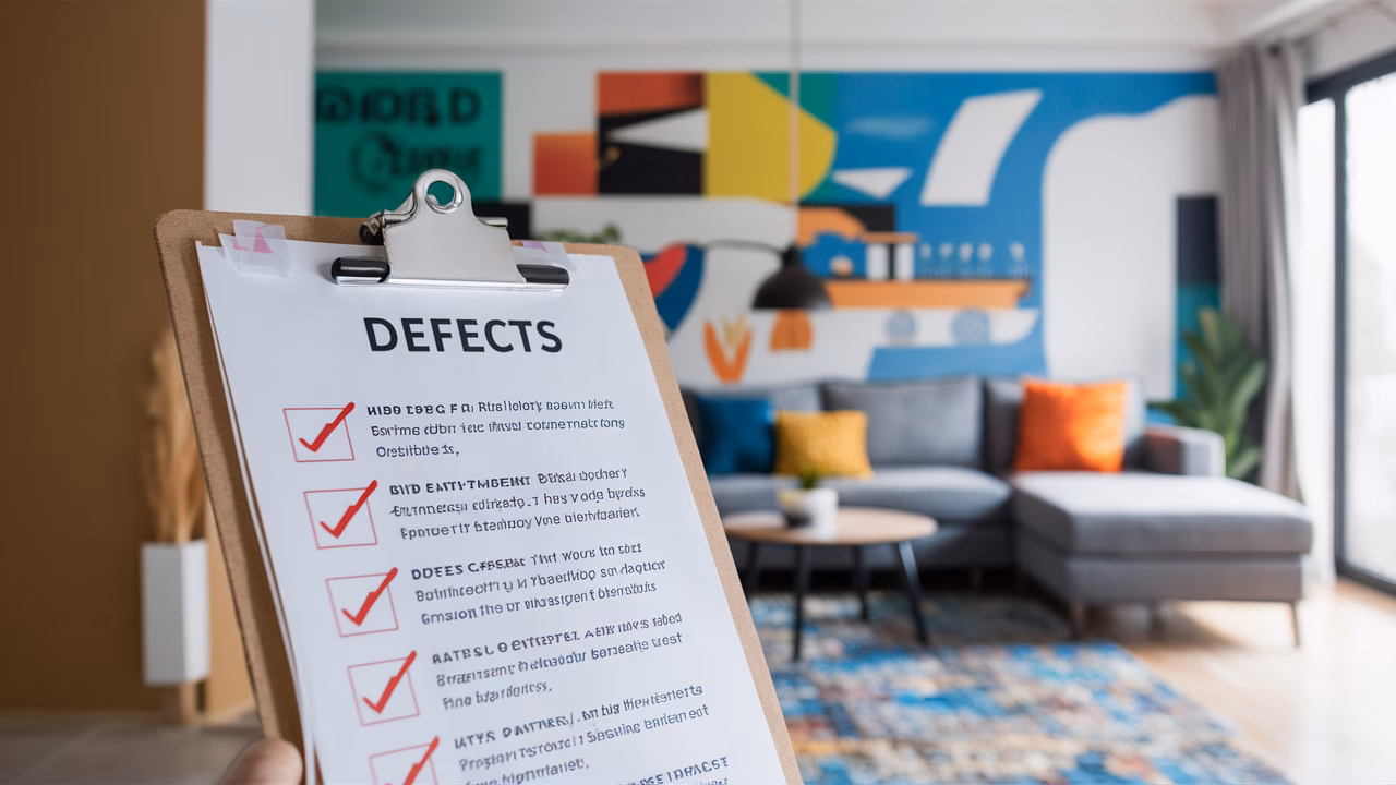 HDB Defects Checklist with Warranty Tips Checklist of HDB defects marked