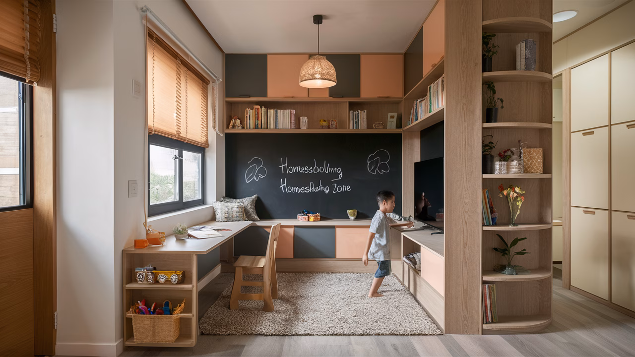 Creative layout ideas for homeschooling zones creative homeschool study area