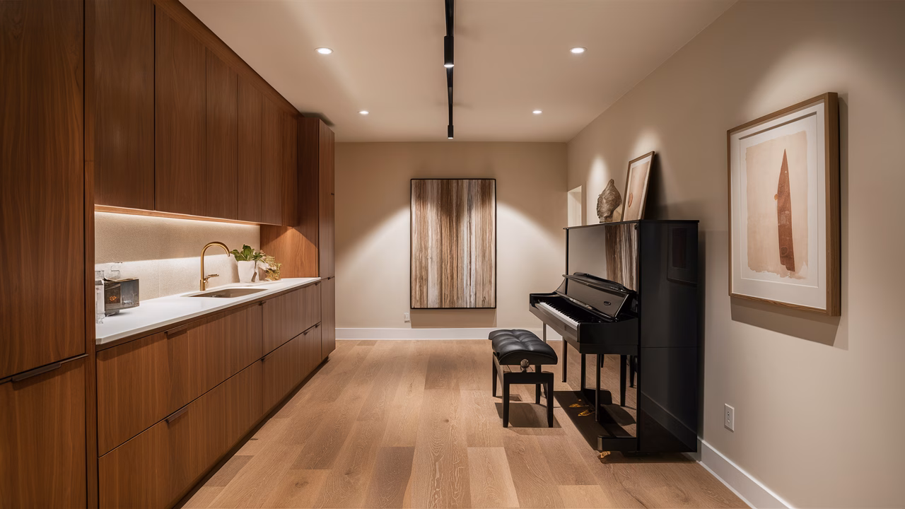 Modern piano room cabinet Modern piano room cabinet